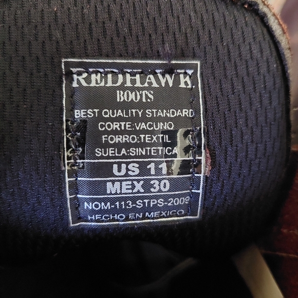Mens 11 Red Hawk boot - Picture 7 of 7